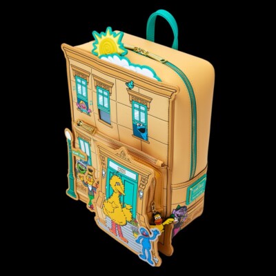 Loungefly Sesame Street Neighborhood Friends Mini Backpack