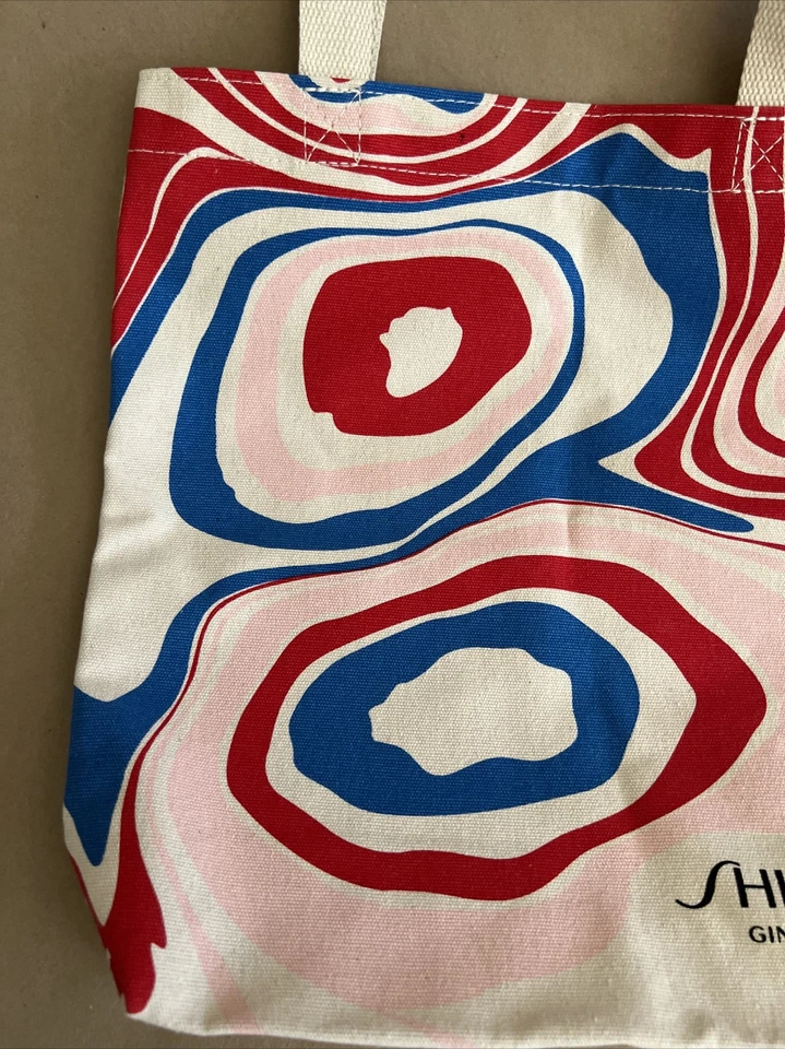 BOLSO DE MANO DE LONA SHISEIDO GINZA TOKYO SUMINAGASHI COMPRAS LLEVAR NUEVO ARTÍCULO ABIERTO Foto 2 de 4