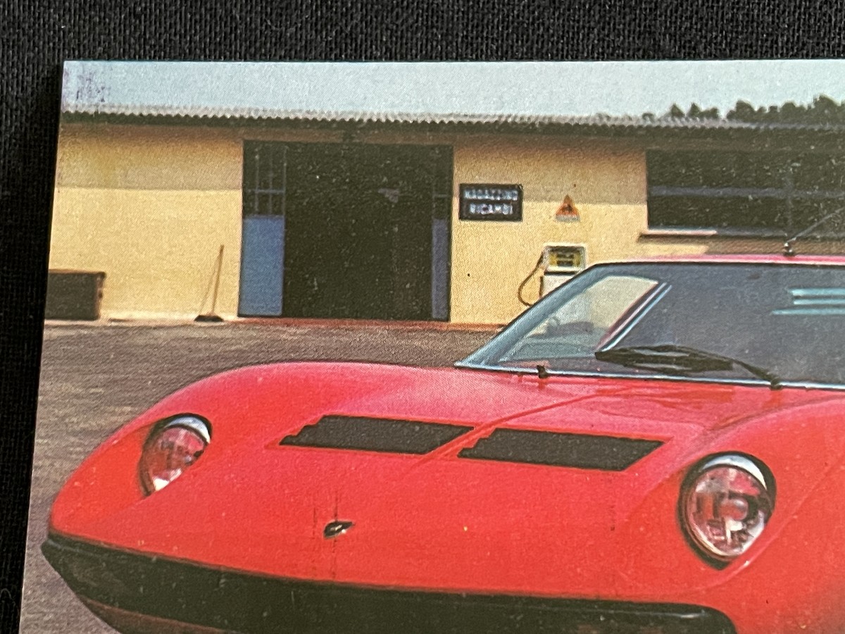 レア★ Lamborghini Jota 1970 Red  Limited Lamborghini Jota P400 Guide — Supercar Nostalgia