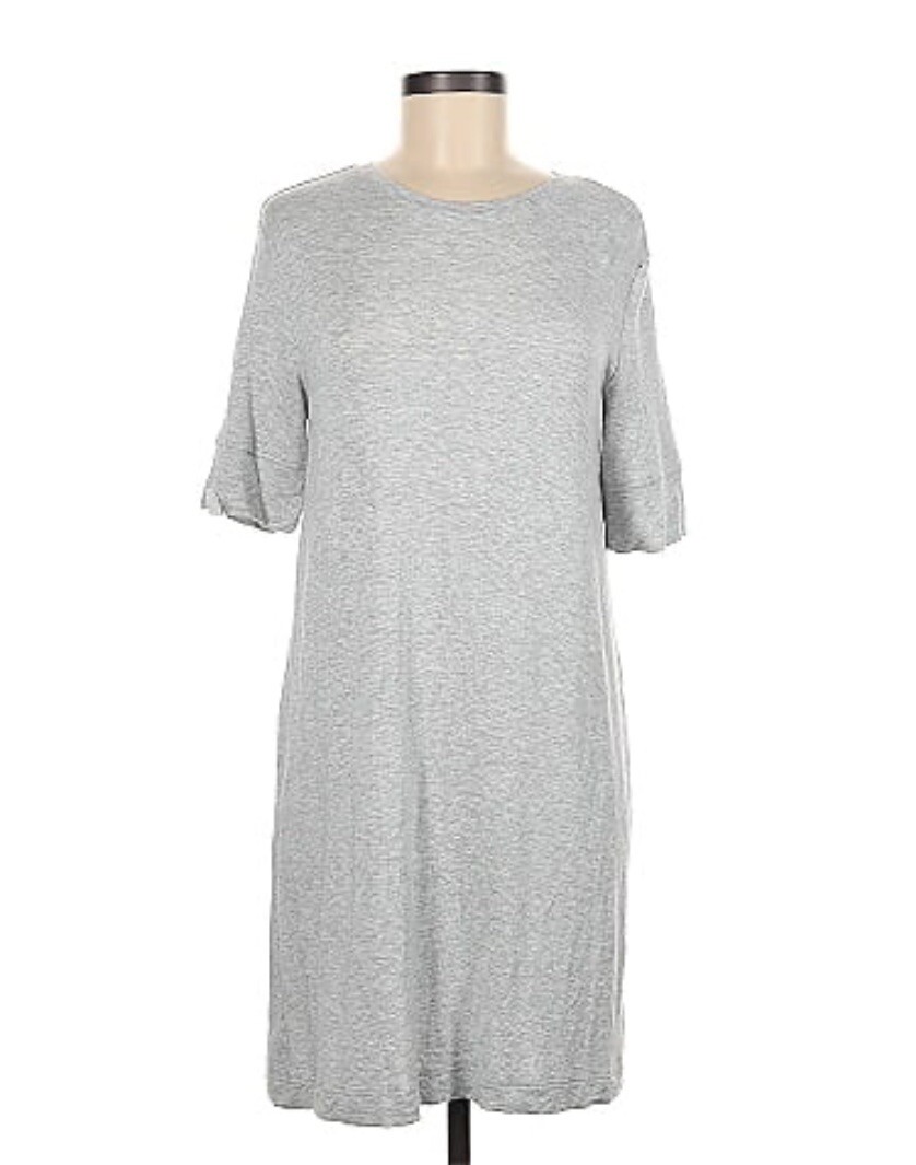 Lou Grey Gray Dress Super Comfy and soft lounge wear T Shirt