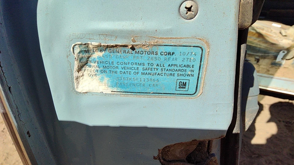 1973-1977 Cutlass Supreme пассажирский правый передний верхний рычаг управления оригинальный 14039014 - Изображение 4 из 4