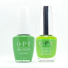 OPI GelColor Soak-Off Gel Polish + Infinite Shine, Make Rainbows GCB009 - 0.5 oz