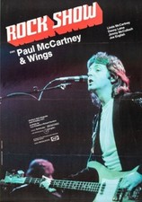 Paul McCartney and Wings 13" X 19" Reproduction Concert Poster