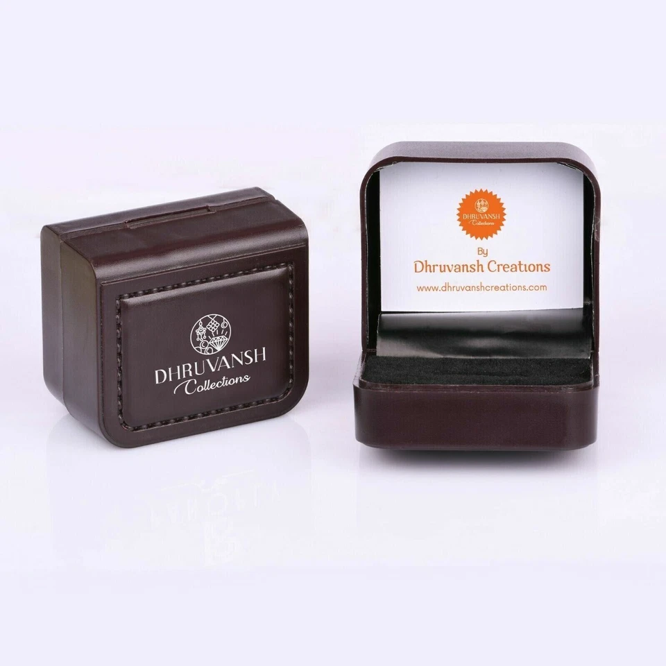 Gemelos de piedras preciosas de plata de ley 925 turquesa Kingman forma redonda para hombre Foto 4 de 4