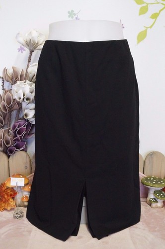 Jupe De Chambre Liz Claiborne Noire Maille Taille S - Neuve