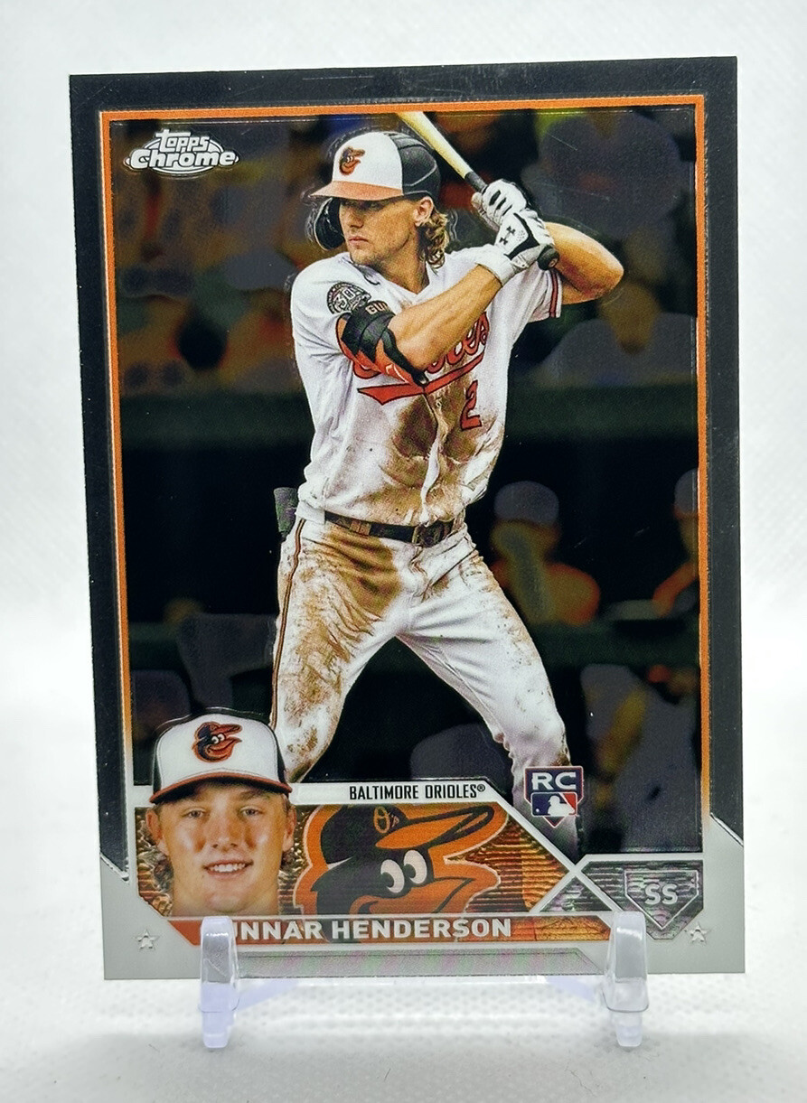 Gunnar Henderson 2023 Topps Chrome #2 Baltimore Orioles Rookie RC