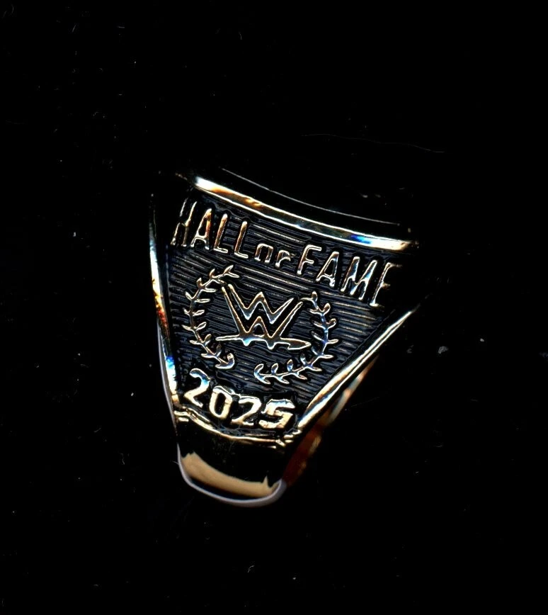 Anillo de inducción Salón de la Fama 2025 chapado en oro 24K talla 11 Foto 3 de 4