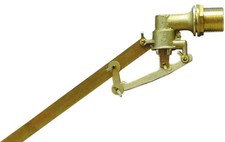 GALLEGGIANTE RUBINETTO IN OTTONE PER SERBATOIO CISTERNA  IN OTTONE 5 COPPIGLIE