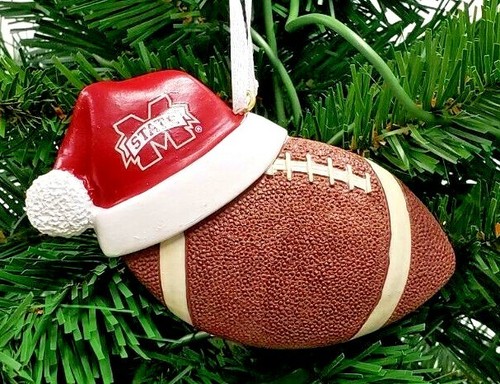 MISSISSIPPI STATE BULLDOGS SANTA HAT 