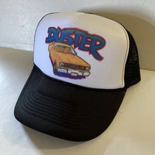 Vintage Plymouth Duster Hat Trucker Hat snapback Summer Cap Black
