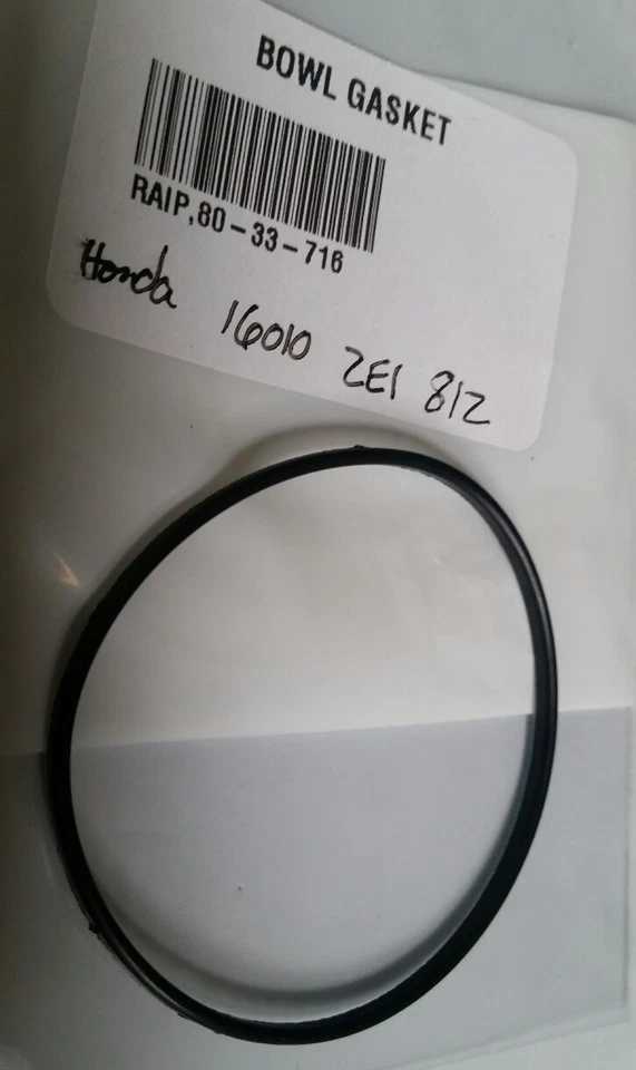 HIGH QUALITY AFTERMARKET FOR HONDA ENGINES CARBURETOR FLOAT BOWL GASKET 16010-ZE1-812 Fits Honda GX110 GX120 GX140 GX160