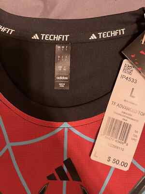 adidas techfit evolved Long Sleeve compression Spider-Man