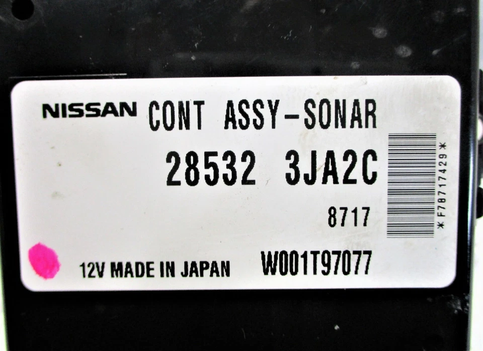Módulo de controle auxiliar de estacionamento 2016-2022 Nissan Titan Altima fabricante de equipamento original 28532-3JA2C - Imagem 3 de 3