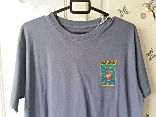 Men's Artists T-shirt weird fish Beer 
