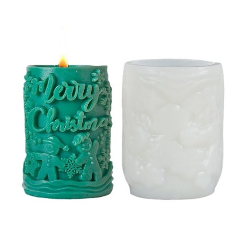 Christmas Silicone Molds Candle Molds Candle Making Supplies DIY Soap Resin Mold - Picture 6 of 29