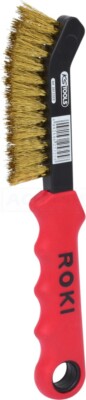 KS Tools Brass Wire Brake Caliper Wire Brush 2 Row - 201.2322