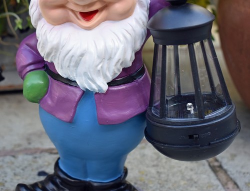 Gnome Garden Ornament Fairy Dwarf Statue LED Solar Lantern Light Décor UK GIFTS - Picture 27 of 61