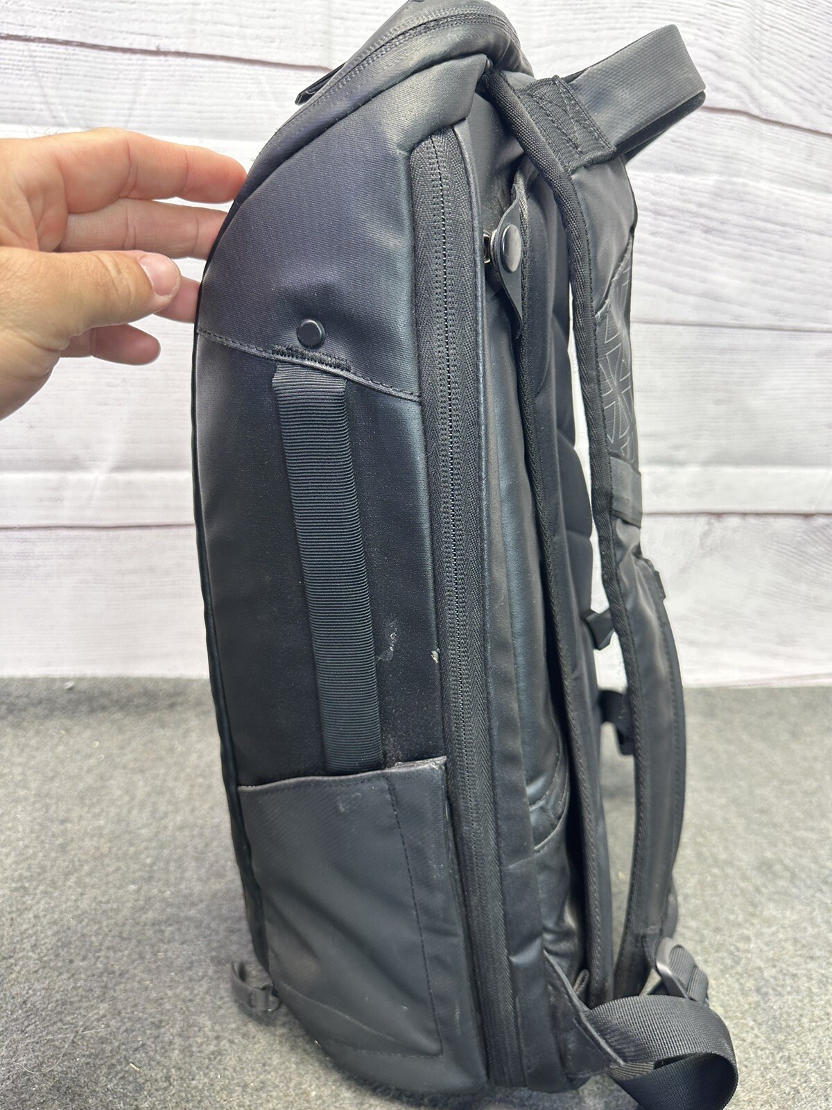NOMATIC Original Backpack 20L WaterResistant RFID Black & Gray eBay