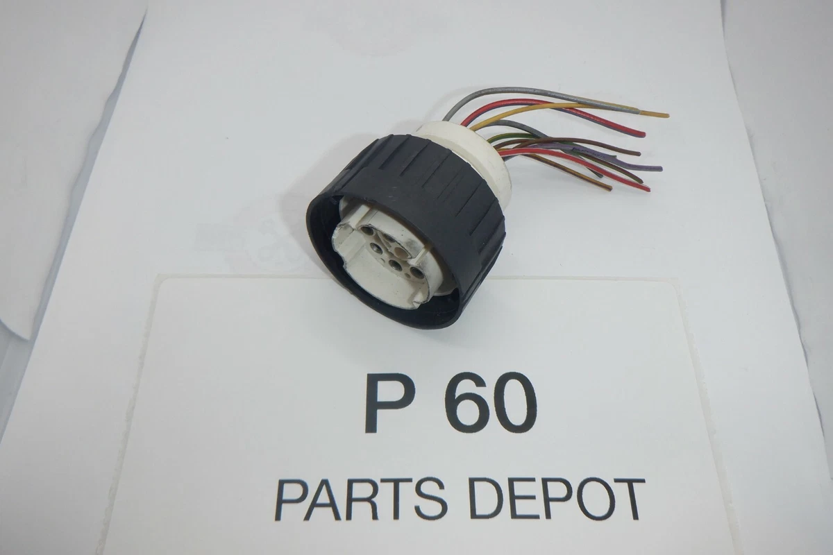 BMW ROUND Wiring Connector Terminal Plug 12 PORT 10 PIN W/ PIGTAIL 
