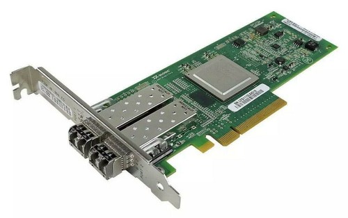 HP AJ764-63002 QLogic QLE2562-HP PCIE 8 Go FC HBA 489191-001 Dual Port - LP