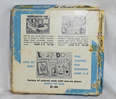 Vintage Whitman Treasure Kit of Card Games-All 6 Complete w/Rules