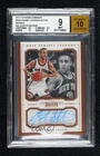 2017 Dominion Main Exhibit Legends Bronze 14/25 John Starks BGS 9 MINT Auto 1gx0