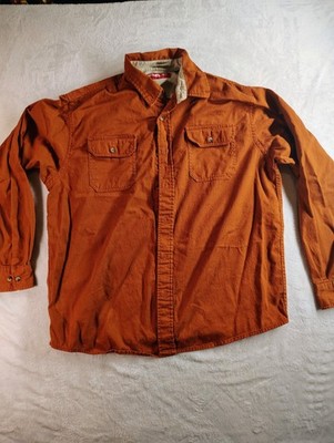 Wrangler Rodeo Shirt Long Sleeve Button Down Solid Size L Western Ranch Wear 