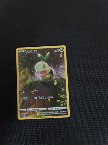 Pokémon TCG Turtwig Holo Rare Card Crown Zenith: Galarian Gallery GG31/GG70