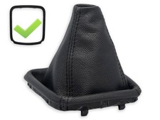 SCHALTMANSCHETTE FUR MERCEDES W169 2004-2012 SCHALTSACK ECHTELEDER + RAHMEN