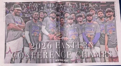 Must Have New York Post June 3, 2026 Knicks Special Edition With Poster Insert