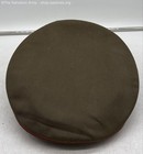 Vintage Zarnitsa Men's Brown Headdress Union Label Moscow Military Hat Size 58 — photo 4