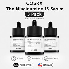 COSRX The Niacinamide 15 Serum 20ml x3 Pack O...