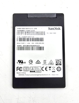 SanDisk X400 1TB 2.5'' SATA III Solid State Drive SD8SB8U-1T00 Tested Good
