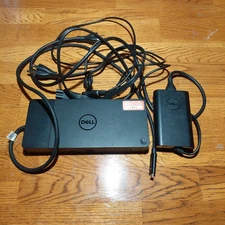 Dell WD19TB Thunderbolt 3 USB-C DisplayPort Docking Station (65w power cord)