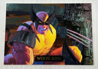 #ad 1994 Marvel Masterpieces Wolverine Power Blast Limited Edition #9 $2.95