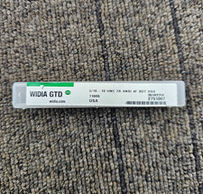 QTY 2 Widia GTD 11606: Straight 4-Flute Bottoming Hand Tap, 5/16"-18 UNC