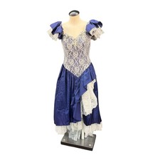 LORALIE ORIGINAL Vintage Lace & Taffeta Party Dress – Size 12