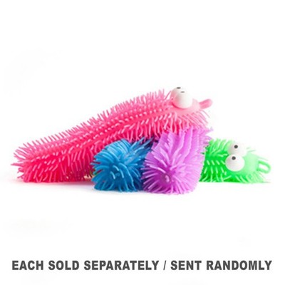 Stretchy squishy Caterpillar Assorted MixColours Perfect for Kids and Toddlers
