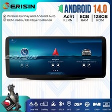 12.3" 128GB Android 14 Autoradio GPS Navi CarPlay BT Mercedes Benz Classe B W246