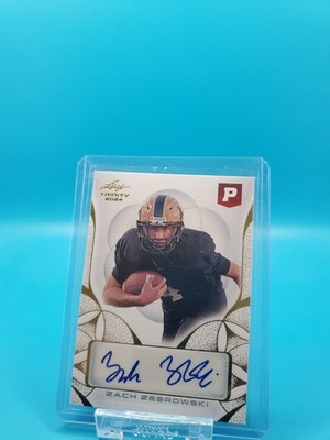 2024 - Leaf Trinity -  Zach Zebrowski - #BA-ZZ1 - Pristine Auction Autographs