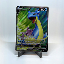 Lapras V 189/202 Sword & Shield Full Art Holo Ultra Rare Water ENG 2020 on eBay