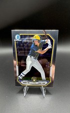 Brady Ebel Chrome Prospect Rookie RC 2026 Bowman Card #BCP-142 Milwaukee Brewers