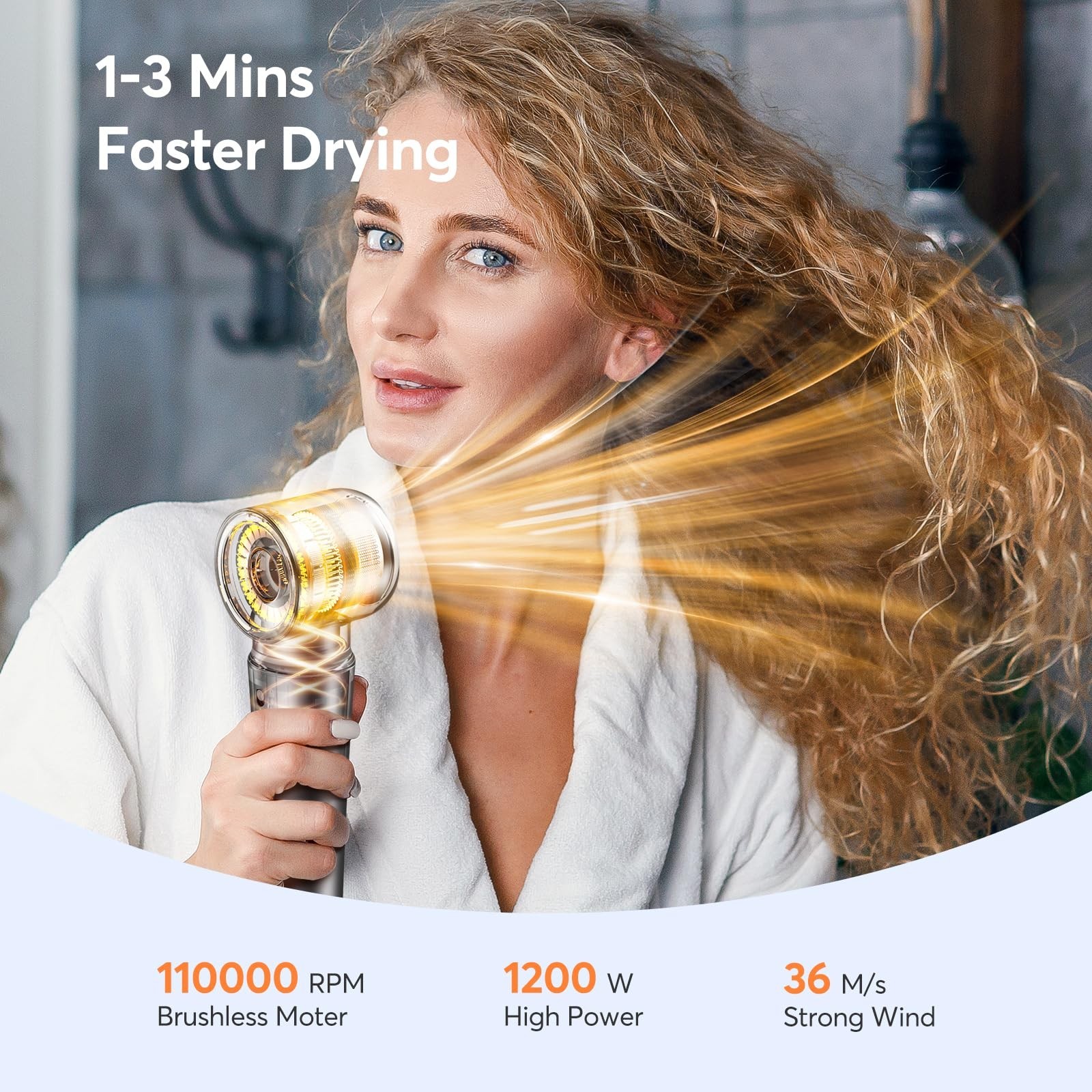 5 in 1 High-Speed Hot Air Styler, Frizz-Free Professional Hair Dryer Brush, A...