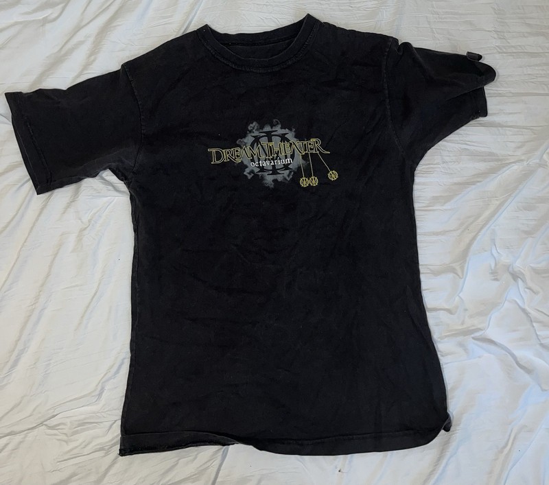 2005 Vintage official Dream Theater "Octavarium" band T-shirt Potepra de Caracas