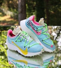 Nike Vapor Street Off White Polarized Blue Women  s Size 9.5 Custom CD8178-400