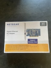Adattatore di rete PCI Gigabit Ethernet NETGEAR GA311 nuovo sigillato nella scatola