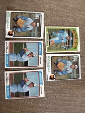 John Boccabella 5 Card Lot - Expos - 1972 Topps 1973 Topps (2) & 1974 Topps (2)