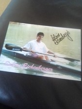 Sabine Eichenberger Olympiazweite/Kanu -Originalautogramm-