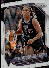 2025 Panini Prizm WNBA #99 Monique Billings White Seismic Prizms