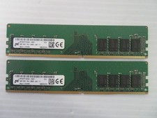 Micron 16GB 2x8GB PC4-2666V DDR4 Memory RAM MTA8ATF1G64AZ-2G6E1